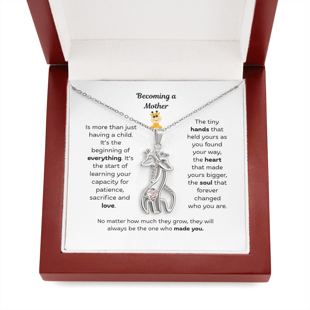 Giraffe Necklace - Becoming a Mother