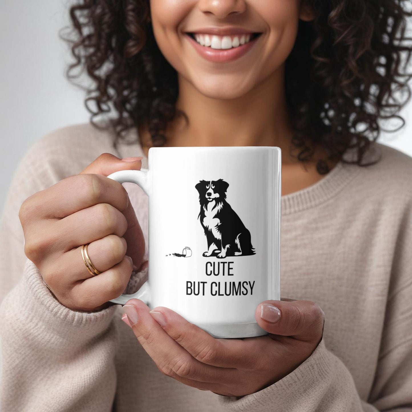 Cute But Clumsy - Mug for Dog Lovers