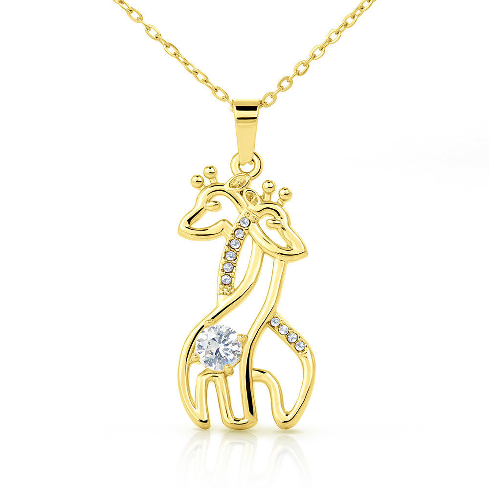 Best. Mom. Ever. - Giraffe Necklace