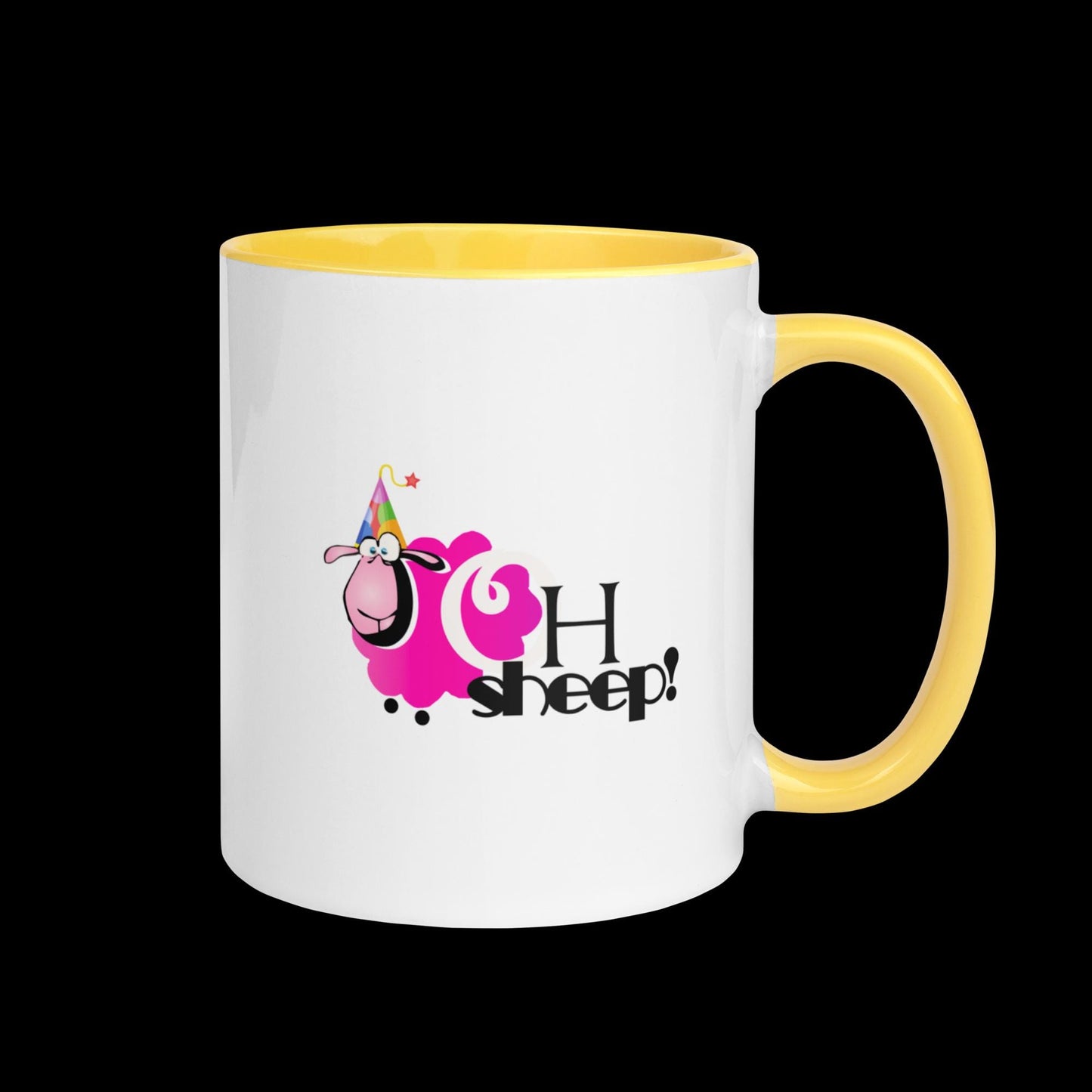 Mug - It's Your Birthday - Cute Sheep Gift for Animal & Pun Lovers (White & Yellow)